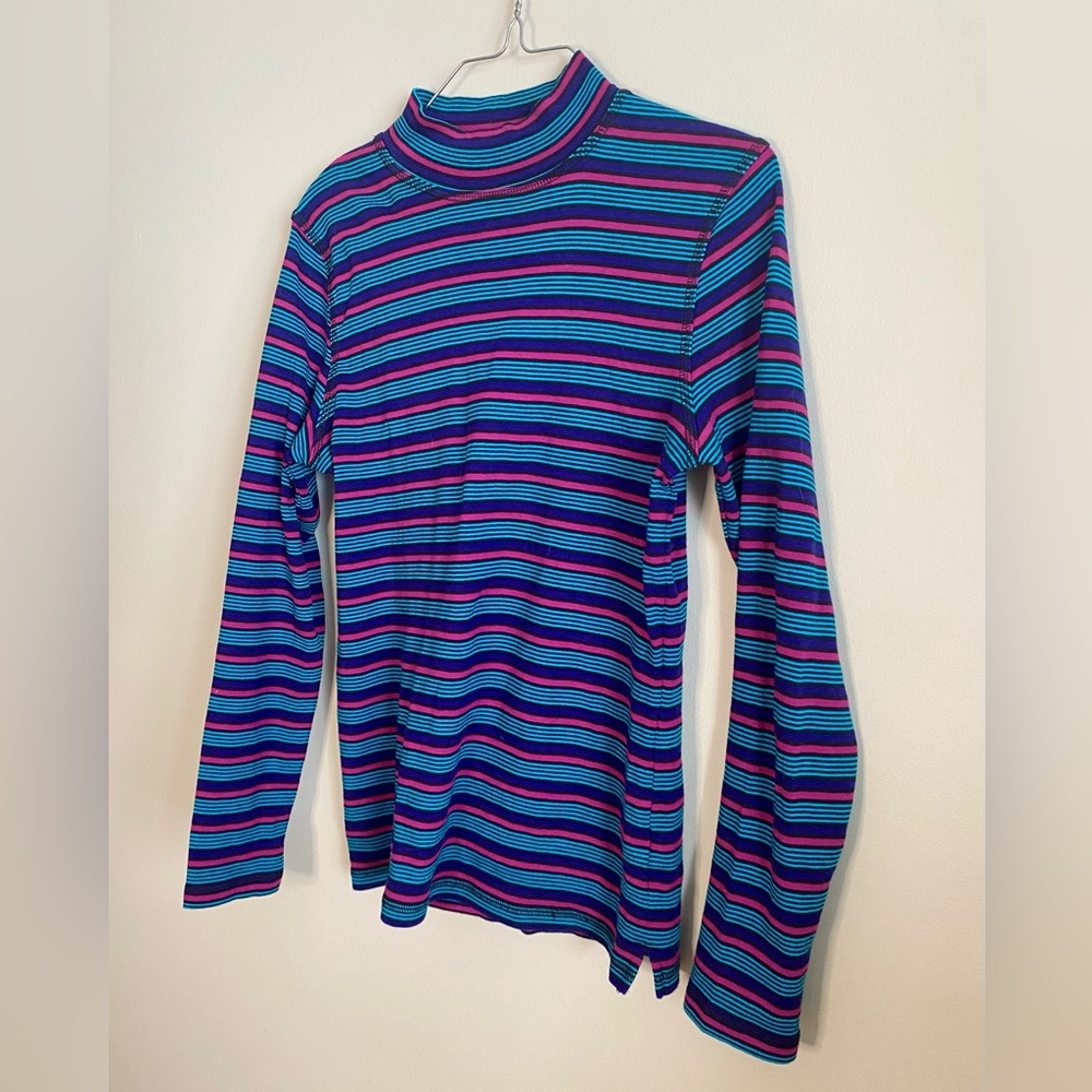 Northern Reflections Striped Turtleneck - Picture 8 of 10